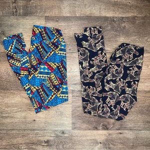 BUNDLE 2 lularoe leggings